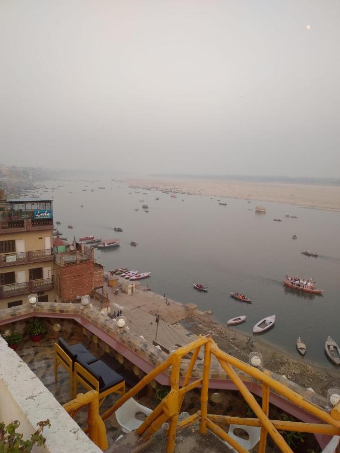Shiva Ganges View Guest House Varanasi Eksteriør bilde