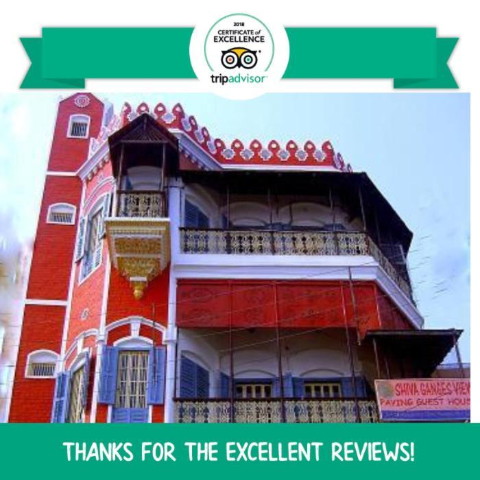 Shiva Ganges View Guest House Varanasi Eksteriør bilde